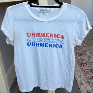 Wildfox Couture Uhhmerica Tee